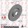 Zimmermann Brake Disc - Standard/Coated, 610372520 610372520